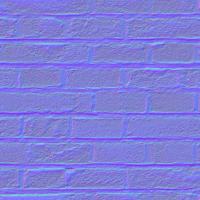 seamless wall bricks normal 0006
